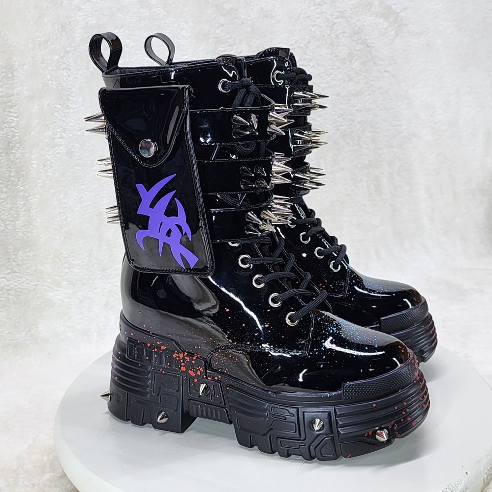 CN CHEN Platform Combat Boots By Anthony Wang